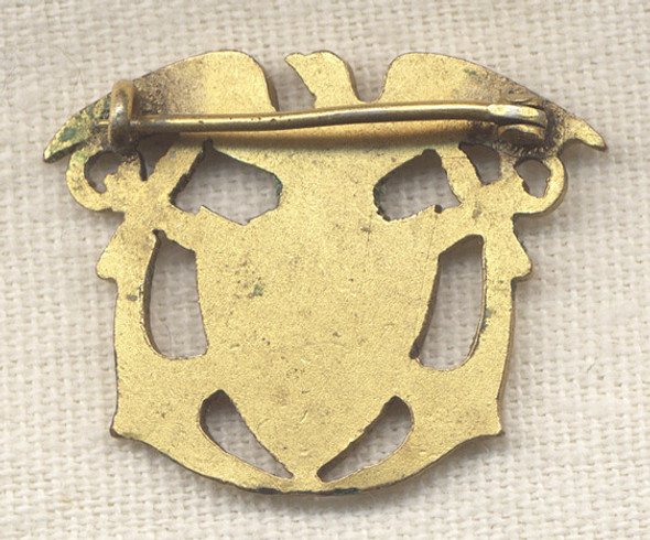 Scarce US Shipping Board Cap or Collar Insignia Circa WWI or Earlier