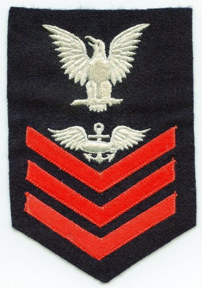 1930s-WWII US Navy Airship Rigger 1st Class Sleeve Rate
