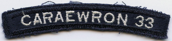 1960s USN EMÕs Uniform Arc for Carrier Airborne Early Warning Squadron Thirty-Three VAW-33
