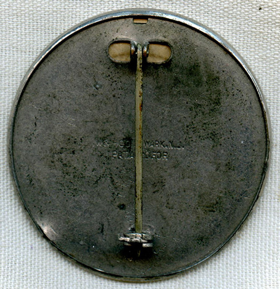 Ca. 1930s-WWII USS Texas BB-35 Pass Badge #8