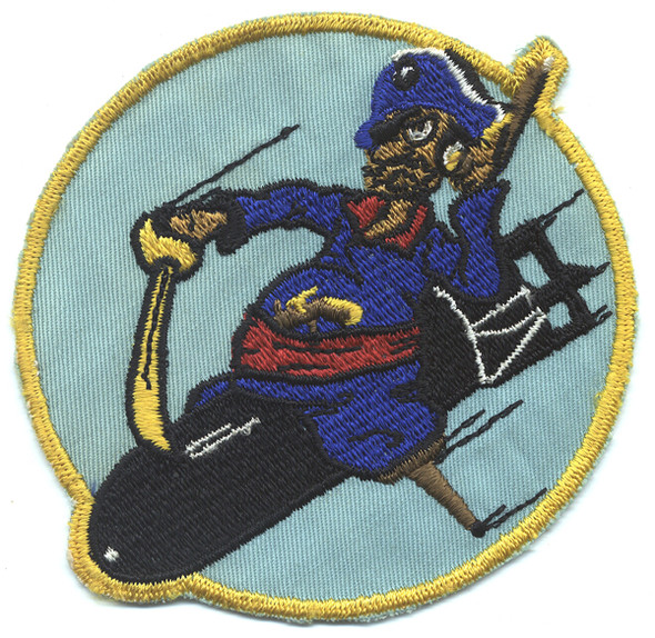 Scarce WWII US Navy VB-109/VPB-109 Jacket Patch.