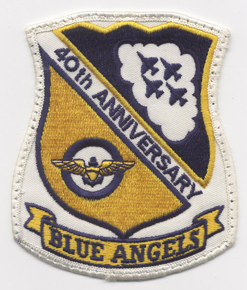 US Navy "Blue Angels" 40th Anniversary Patch