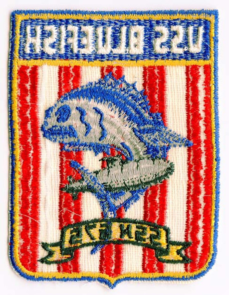 1970s Submarine Patch for USS Bluefish (SSN-675)