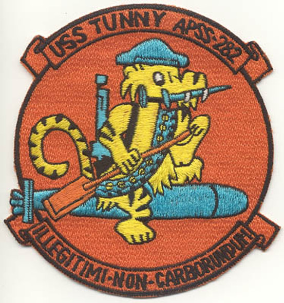 Minty USS Tunny APSS-282 Japanese-Made Patch