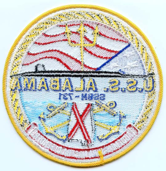 USS Alabama SSBN-731 Submarine Patch<p> NO LONGER AVAILABLE