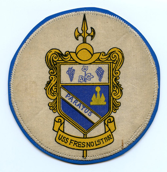 Vietnam War Era USS Fresno LST-1182 Jacket Patch