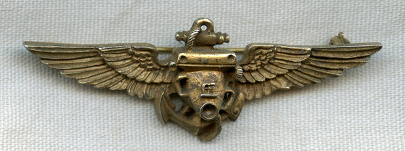 Extremely Rare Ca 1944-1945 USN Aerial Photography Specialist (Unofficial) Wing