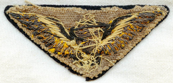 Early 1930s Deco-Style USN Pilot Wing in Bullion