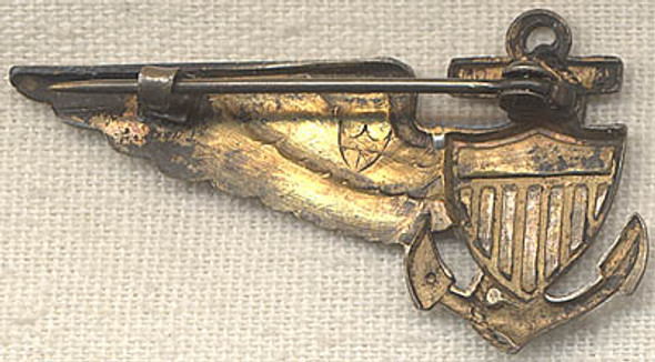 Very Rare 1920s US Navy Balloon Observer Half Wing