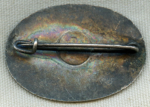 Late 30's-WWII French 27th Combat Tank BN (27e Batallion de Chars de Combat) Badge by A. Bertrand