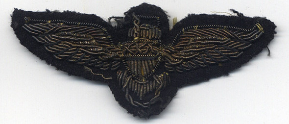 WWII United States Navy Pilot Bullion Wings