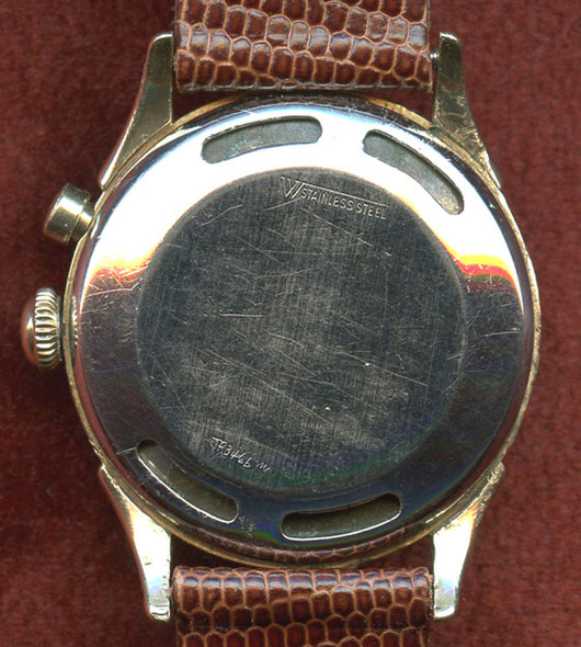 Rare 1940s Vulcain Cricket Alarm Watch in Excellent Condition
