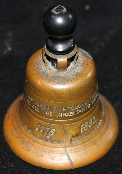 Wonderful 1893 Columbian Exposition Souvenir Liberty Bell