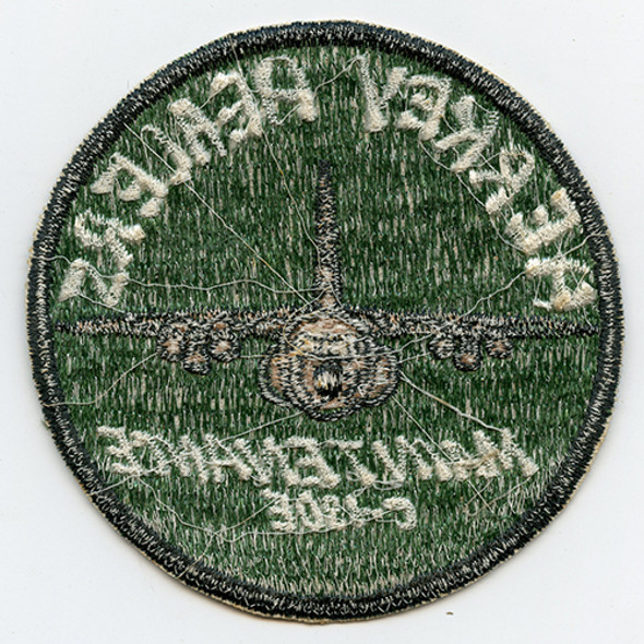 Late 60s Vietnam War USAF C-130E Hercules Aircraft Maintenance Herkey Healers Thai Made Jacket Patch
