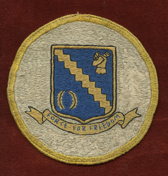 Rare Very Early WWII USAAF 98th Bomb Group Jacket Patch North African Made 9th & 12th Air Forces