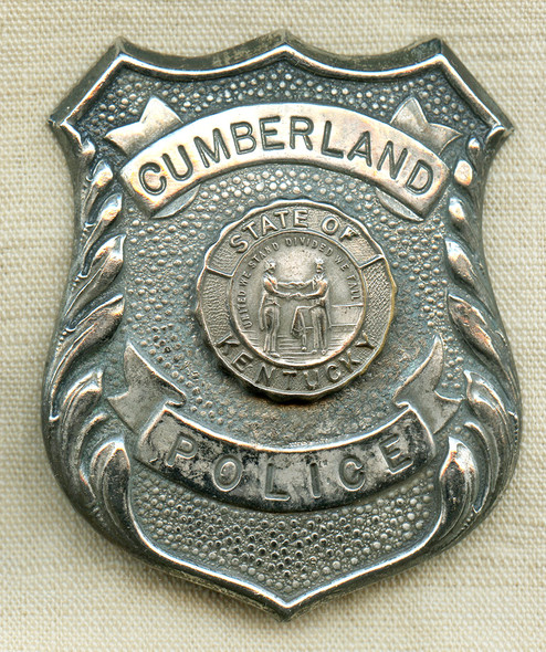 1950's-60's Cumberland KY Police Badge