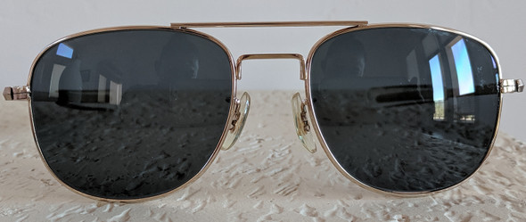 Great 1970's Bushnell Bausch & Lomb Shooting / Sunglasses in F6-58L Pilot Style