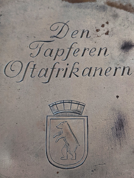 Great Circa 1900 German Colonial Cigarette Case "The brave East Africans" with Berlin City Seal