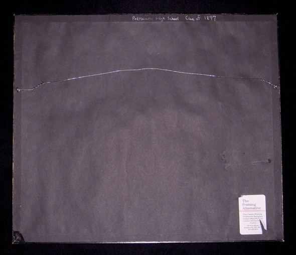 Framed Portrait of Portsmouth High School Class of 1897