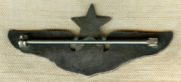 Wonderfull Ca 1919-20s US Air Service Unofficial Full Military Aviator Wing with geneler applied Gen