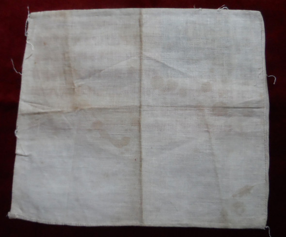 Scarce Ca Early 1944 Indian Made USAAF 5-Languages Blood Chit MIS-X Type DEB-10 UNnumbered