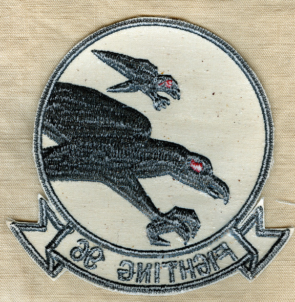 Beautiful Minty Ca 1970s USN VF-96 FITRON 96 Figther Sq Jacket Patch Japanese Made