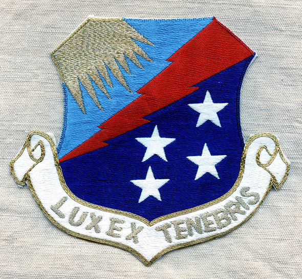 Stunning Late 1950's USAF 67th Tac Recon Wing Large Jacket Patch