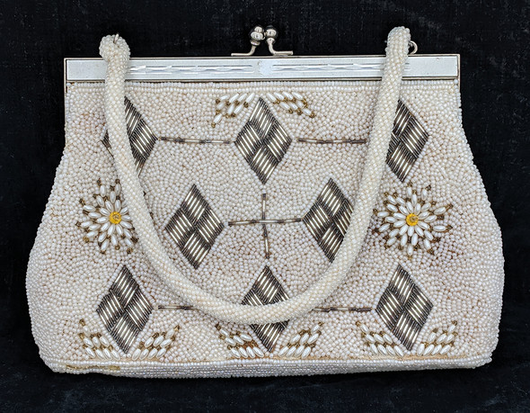 Wonderful 1930s Nazi Germany Patriotic Women's Purse with Swastikas & Edelweiss