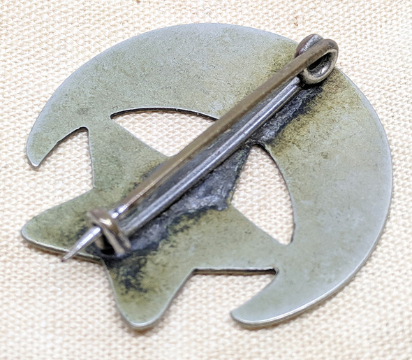 Unique & Wonderful 1900s - 1910s San Antonio Texas City Detective Badge of Louis Cardenas