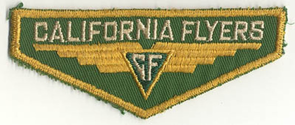 1930s California Flyers Inc. (CF) School of Aviation Patch