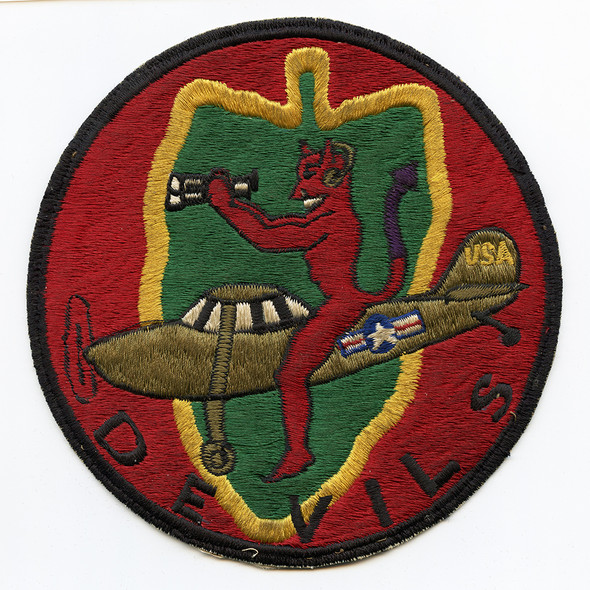 Awesome, HUGE, ca 1954 US Army 24th Combat Aviation Co, Provisional Japanese Made Jacket Patch