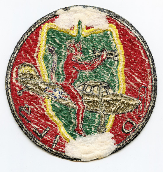 Awesome, HUGE, ca 1954 US Army 24th Combat Aviation Co, Provisional Japanese Made Jacket Patch