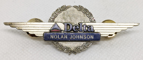 1990's Flight Attendant Wing 5th Issue, Type 1.