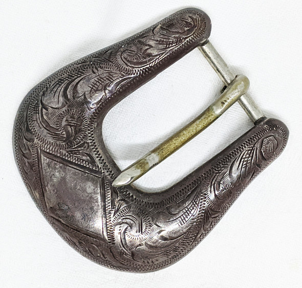 Great Old 1930's BOHLIN Sterling Silver Ranger Buckle.