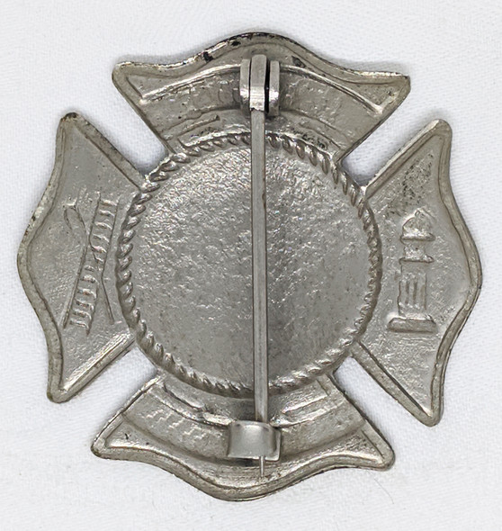 Ca 1910's Laconia NH Highland Hose Co. No 6 Fire Department Hat Badge