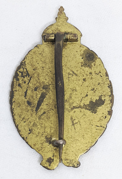 Gorgeous Prinzen Size WWI Imperial German Naval Land Pilot Badge Clover / Club Maker Mark