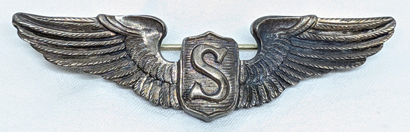 Great WWII USAAF ATC Service Pilot Grouping with Wonderful CBI Made Wings & Patches