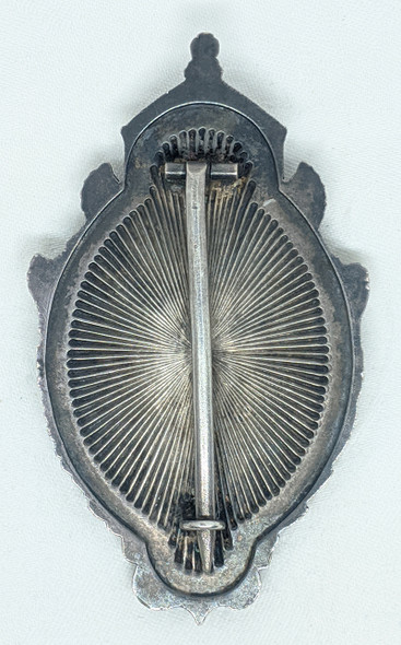 Ext Rare & Beautiful WWI Bulgarian Pilot Badge German Made by Carl Dillenius