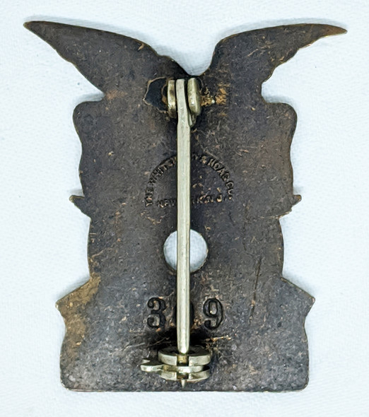 Wonderful WWI War Worker Badge from the Central Ordnance Co. Denver Colorado. Ship Machinery.