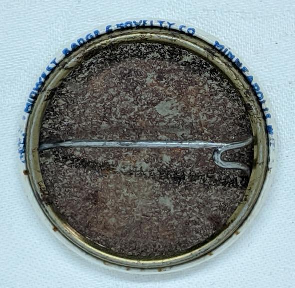 Great WWII Bowler's Victory Legion V Donation Celluloid Dated 1944 - 1945. Milwaukee, Wisconsin.