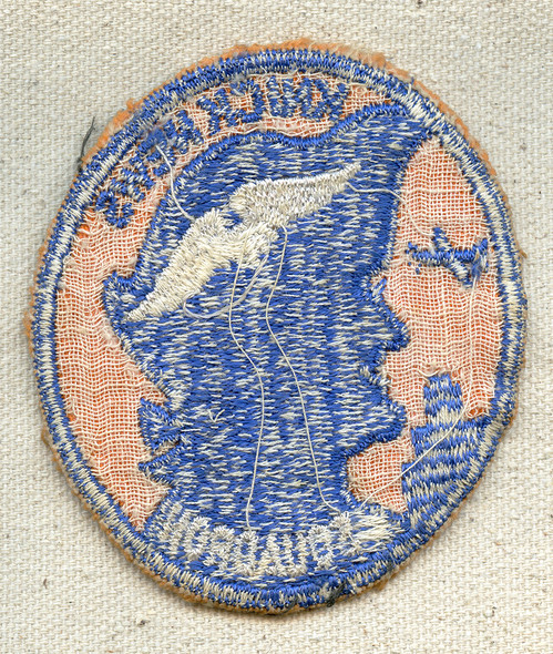 Rare Late 1930's - Early WWII Knickerboker News Aviation Cadets Squadron Shoulder Patch.