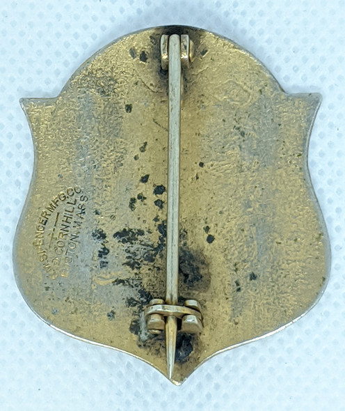 Great Old ca 1900s Braintree Massachusetts Health Department Officer Badge