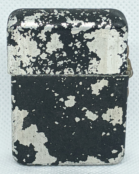 WWII US Army GI Berkeley Windproof Lighter "Been There" Look Remnants of Black Paint