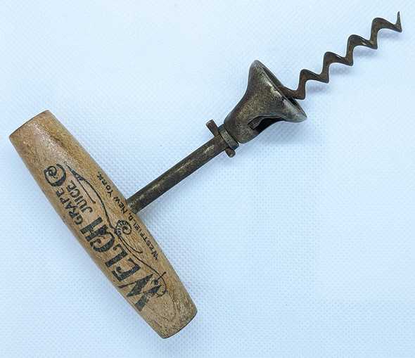 Scarce Ca. 1900's WELCH Grape Juice Co. Cork Screw