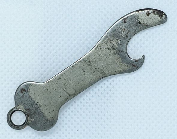 Great Vintage 1920's Coca Cola Bottle opener on Nickel Plated Steel