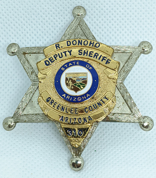Cool Vintage Early 90's Palm Beach. FL Deputy Sheriff Badge by