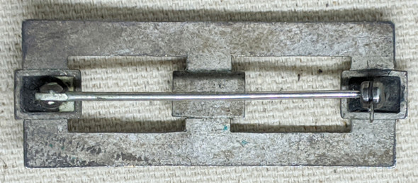 Scarce 1930's - 40's Alpha Zeta Poeta Fraternity Brother Sweet Heart Pin in Sterling Silver