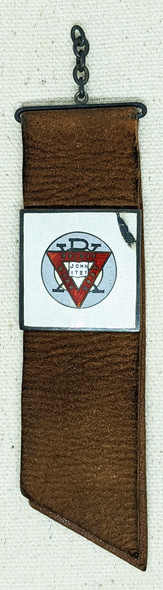 Beautiful & Rare 1895 YMCA Watch Fob with Merged Logo Used only that Year