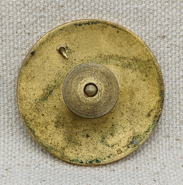 Nice 1960's Pan American Airways PAA Pilot Hat Badge 4th Issue as Worn by Captain Ned Mullen