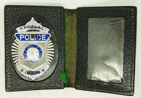 Great 1970's Boston MA Special Police/Officer Badges & Credentials Grouping